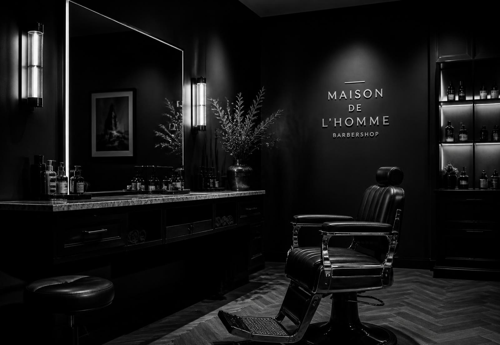 Interior da Patrícia Martins Barbearia